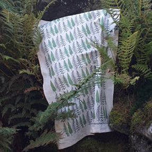 Load image into Gallery viewer, Ferns and Bracken Tea Towel by Alice Draws the Line